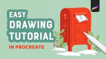 Easy Procreate Drawing Tutorial | Let