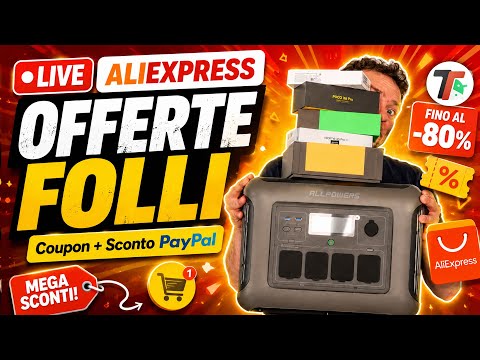 CHE occasione per RISPARMIARE: SCONTI + coupon fino a 110€ + sconto PAYPAL fino a 45€ (cumulabili)