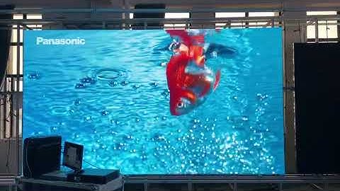 1.2mm 4K LED display with TOP-COB technology