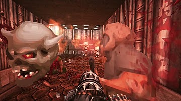 Wonderful Doom E2M6 # Brutal Doom & Reshade