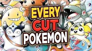 EVERY Cut Pokémon From EVERY Generation That We Know About So Far