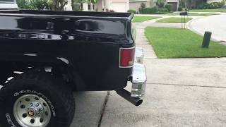 Cammed K10 Chevy SWB FlowMaster Sounds amazing