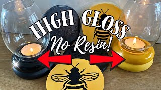 Stunning High Gloss On Aqua Cast Eco Resin. Why Didn’t I Try This Before?