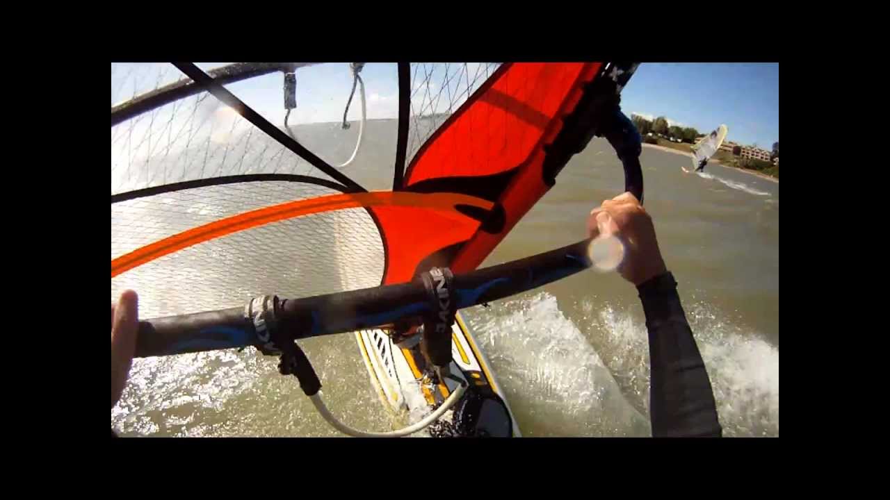Windsurfing the Edge of Irene's Wind Field on Lake Huron YouTube