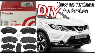 Nissan Qashqai How To Replace The Front Brake Pads (BREMBO)