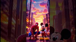 Animal Fusion ||Spiderman+ Mickey ||Incredible creatures formed by fusing different species  #hybrid