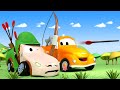 Garasi mobil untuk anak-anak Mat Adalah Robin Hood - sanggar lukis Tom 🎨 truk kartun untuk anak-anak