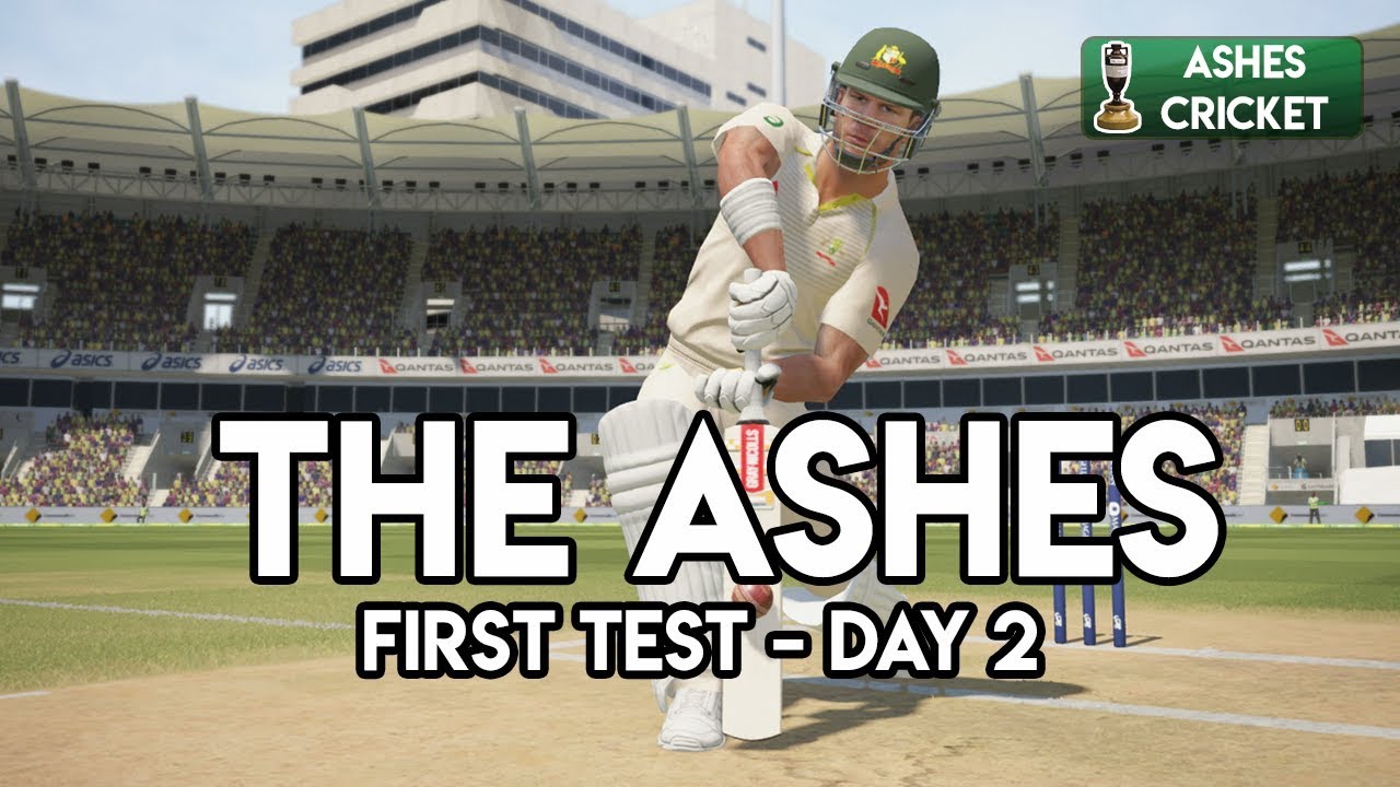 TOP HITTING - First Test - Day 2 (Ashes Cricket Game ...