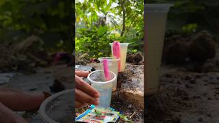 wastewater purification efficiency💧#camping #bushcraft #outdoors #survival #banglasarvival #shorts