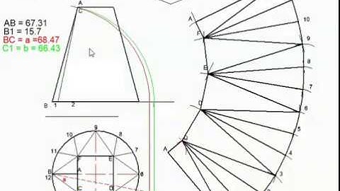 DEVELOP A ROUND TO SQUARE TRANSITION PIECE