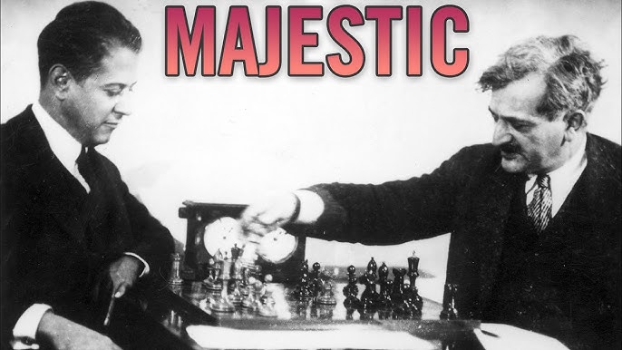 Capablanca in 1921 World Match vs. Lasker #AllThingsChess