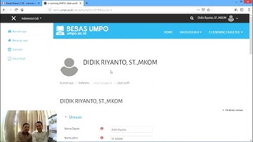 Membuat akun bebas umpo bagi Dosen versi baru 2019