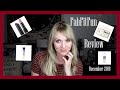 FabFitFun  Winter Box and Add-ons Review/ What Lit My Fire?
