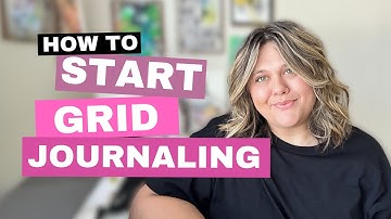Why you should grid art journal | Create with me!