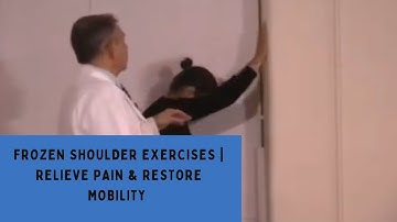 🎥 Frozen Shoulder Exercises | Relieve Pain & Restore Mobility 🌟💪