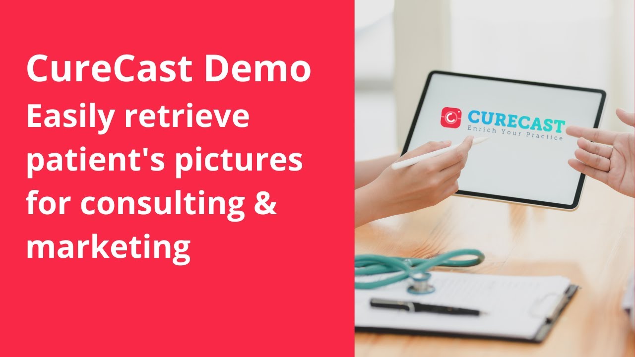 ⁣Promo Video of the best plastic surgery and dermatology software, CureCast