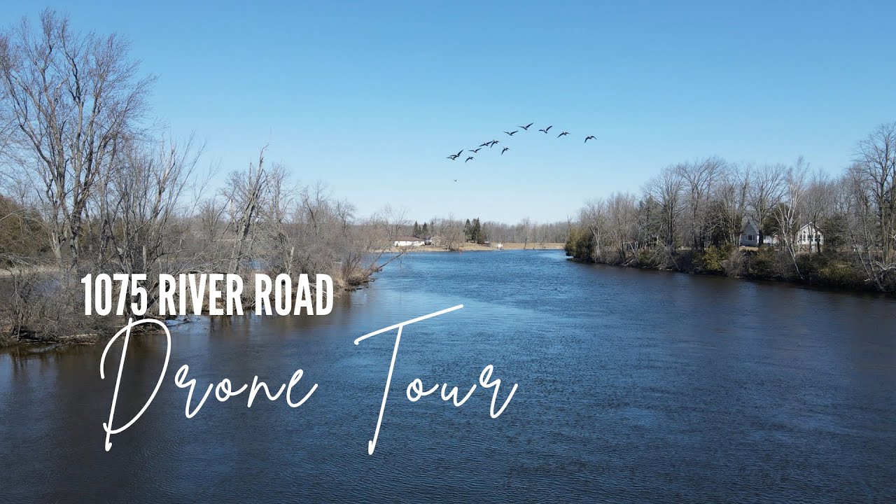WATERFRONT LOT 1075 River Road FOR SALE Kemptville Ontario YouTube