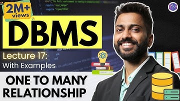 Lec-17: One to Many Relationship in DBMS in Hindi | 1-M Relationship