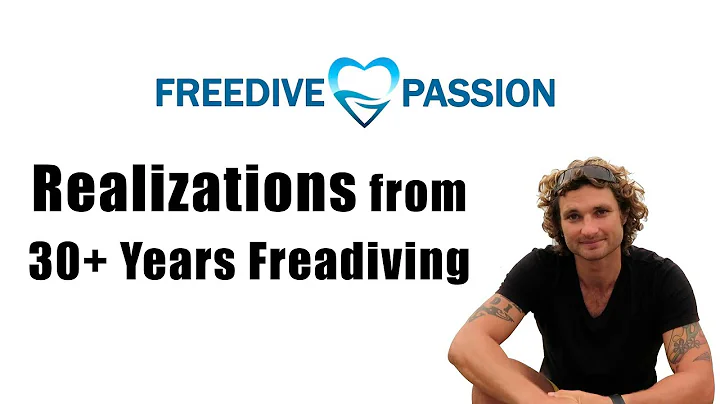 Realizations from 30+ Years of Freediving | A team