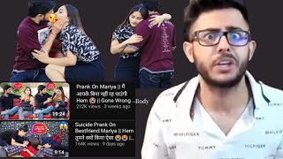 Prank On Girlfriend Roast By Baazigar