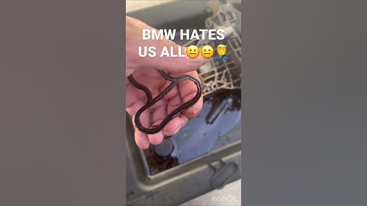BMW E65 Oil leak🤦‍♂️ #mechanic #bmw #7series