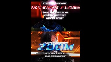 Reverse Flash S1 Vs Zoom S2 #dc #theflash #reverseflash #zoom #debate