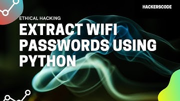 Extract WIFI passwords From a PC using python