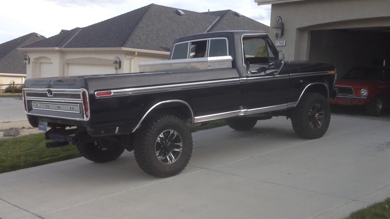 1976 Ford F 250 4x4 Highboy Drive Away