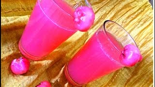 Chambakka Juice / Rose Apple Juice