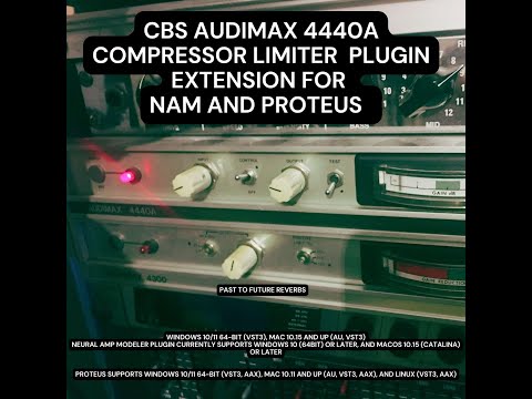 CBS Laboratories 444 Audimax III (ビンテージ) CBS Audimax III Limiter Serviced Modded Rare Vintage