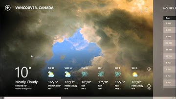 Windows 8 Weather First Start, How To Add a Town in Weather.