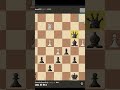 Checkmate  without disturbing the rook #chess #shorts