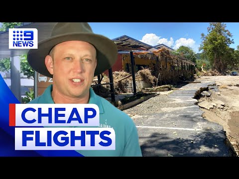 Discounted flights to cairns to bolster storm-hit industry | 9 news australia