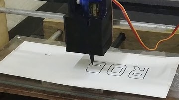Robotix- CNC Plotter with Arduino