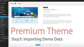 Step 3: Importing Demo Data