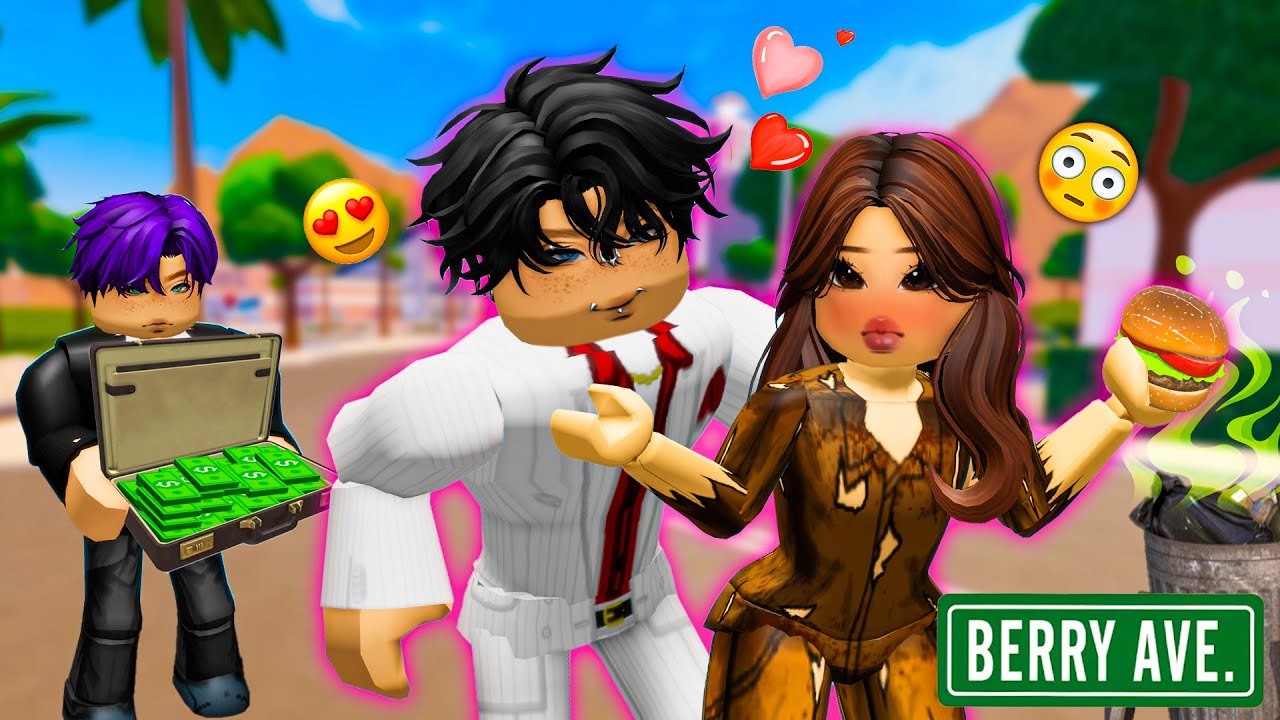 RICH GUY OBSESSED With HOMELESS MAID GIRL 💖Berry Avenue Story💖