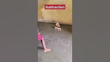 SUBTRACTION | MATH | Learning through games | Teacher Innovation Ideas | #subtraction #maths #shorts