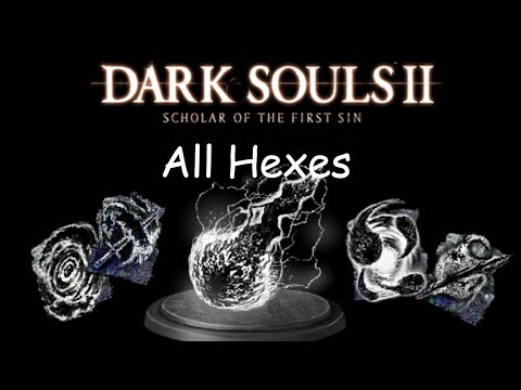 Видео: Dark Souls 2 SotFS Вся порча (All Hexes)