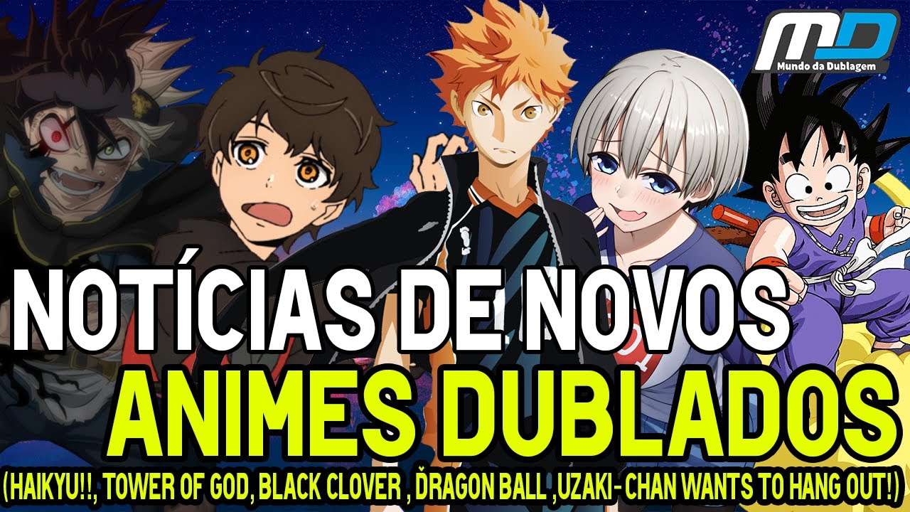 Crunchyroll anuncia dublagem em português para Haikyuu!!, Tower of God e  mais