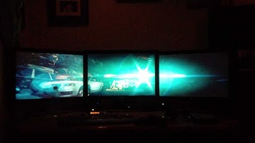 Need For Speed Intro eyefinity 3 monitors