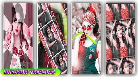 New Bhojpuri trending dj remix song status video editing / Alite motion new viral shake effect