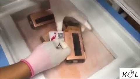 -185℃ Lcd Frozen separator machine/ how to separate Edge S7 middle Frame