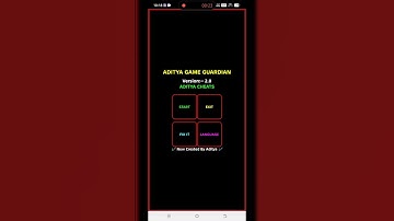 Game Guardian Mod // Support in All Android Device.