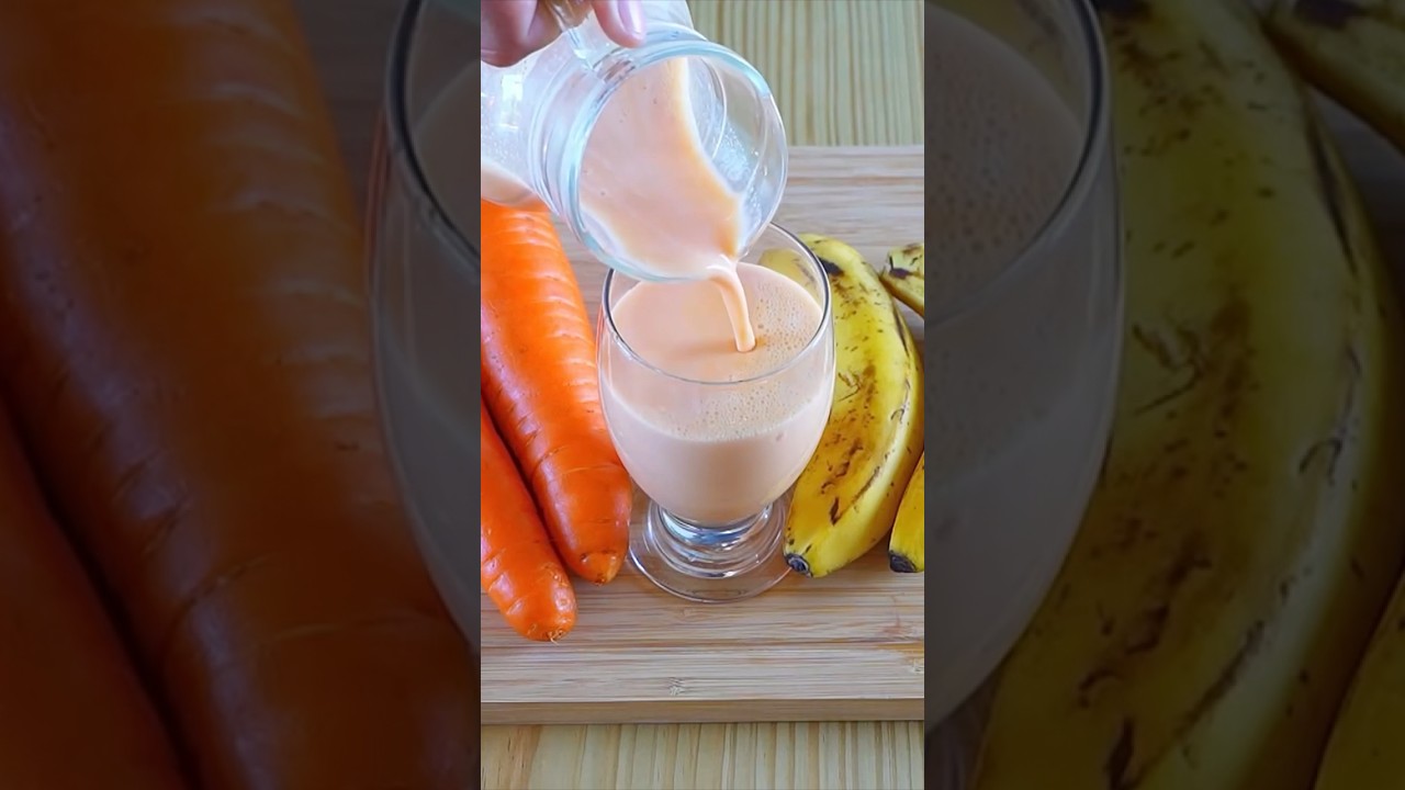 Zanahoria y Banana Smoothie