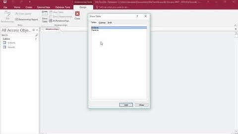 Formulaire et sous formulaire Access