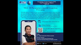 22 - TRIZ: 39 Parameters and 40 Inventive Principles