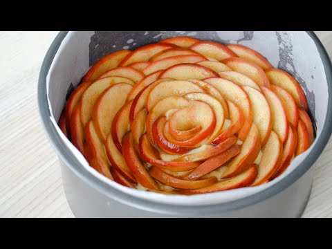 video Apple Rose Cake, Worldwide Recipes Apple Rose Cake