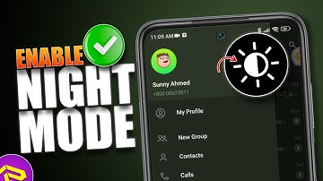 How To Turn On Night Mode In Telegram Chat On Android | Enable Telegram Dark Theme on Android