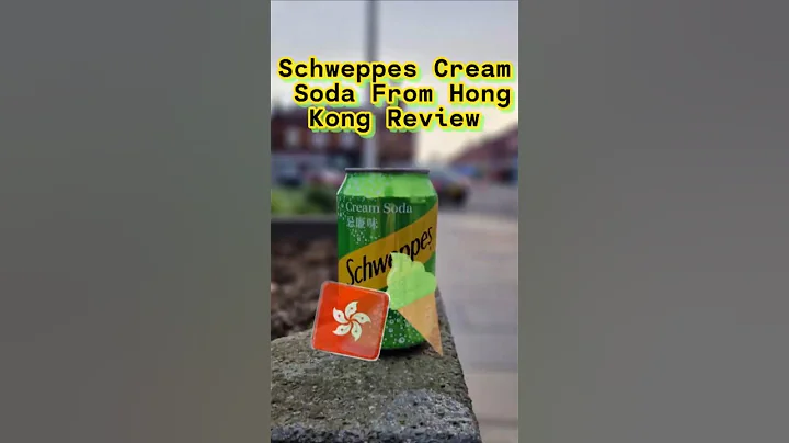 Schweppes Cream Soda from China Review 🇨🇳🍦 #chinese #creamsoda #review #schweppes