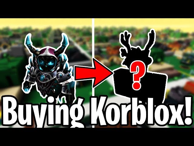 Korblox deathspeaker: The item that's overprized. : r/roblox